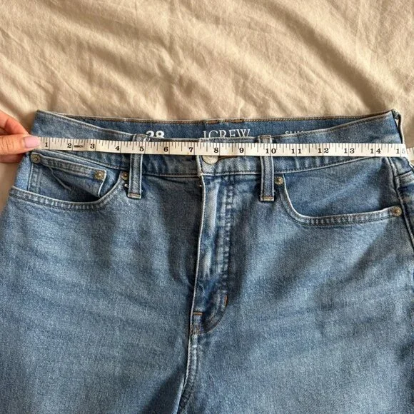 J.Crew Slim Wide-Leg Jean in Lakeshore Wash Size 28 - Picture 4 of 6